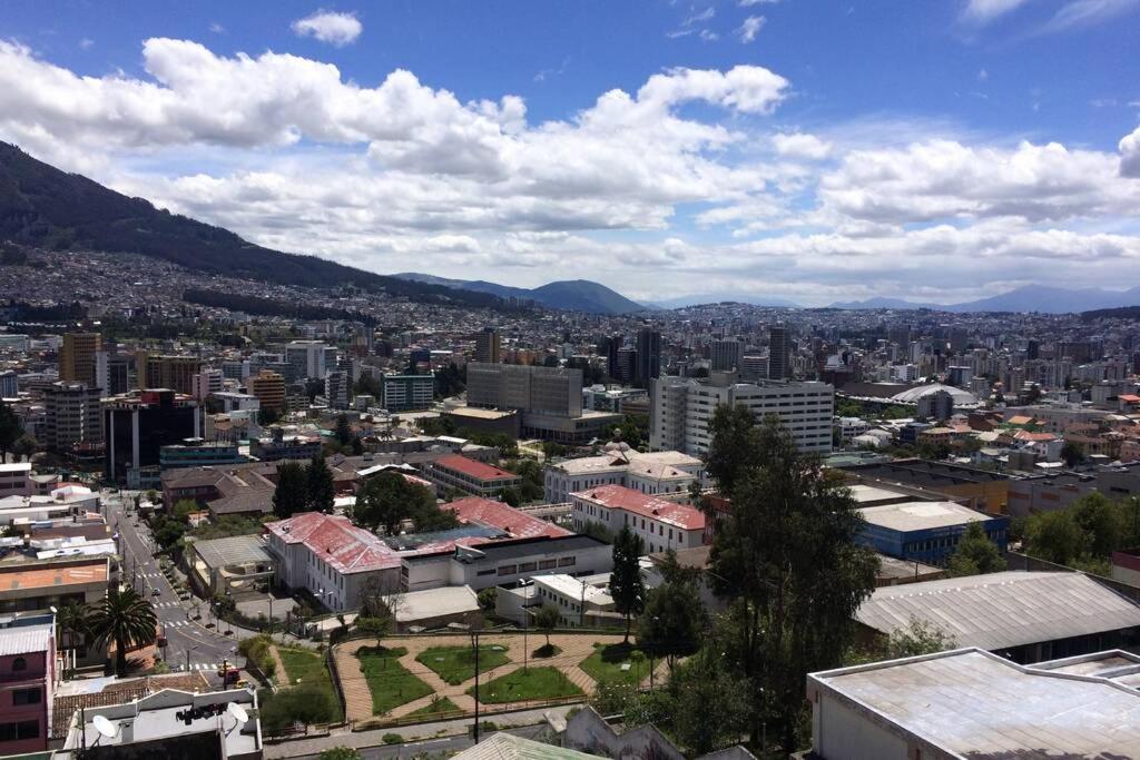 Panoramic View Of Quito Historic Center. Exterior photo